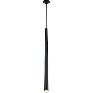 Pylon-4.6W 1 LED Port Alone Line-Voltage Pendant-18.6 Inch Tall and 1.2 Inch Wide - 1261824