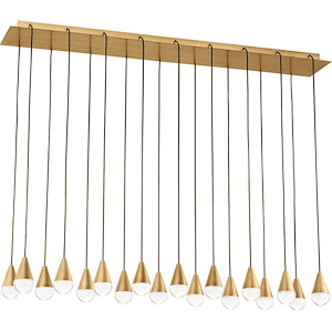 Cupola-77.4W 18 LED Chandelier-4.7 Inch Tall and 11 Inch Wide - 1258029