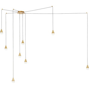 Cupola-77.4W 18 277V LED Chandelier-4.7 Inch Tall and 11 Inch Wide - 1261339