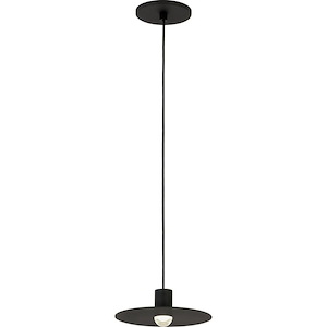 Eaves-4.3W 1 LED Line-Voltage Pendant-3.1 Inch Tall and 8 Inch Wide - 1260107
