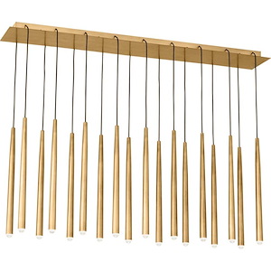 Pylon-82.8W 18 277V LED Chandelier-18.6 Inch Tall and 9.5 Inch Wide - 1257790