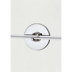 Tech Lighting-Accessory-4 Inch Round Single Feed Wall Monorail Canopy - 69117