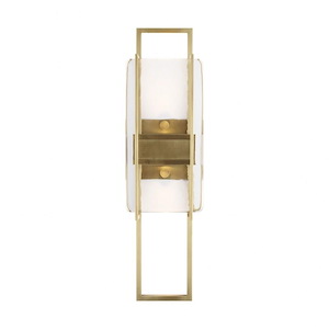 Duelle-14.8W 1 LED Medium Wall Sconce-18 Inch Tall and 3.8 Inch Wide - 1262146