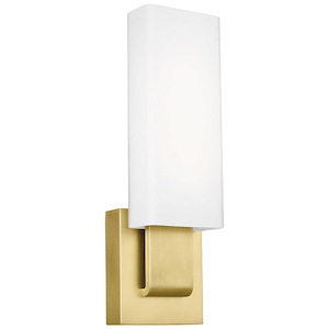 Tech Lighting-Kisdon-11W 1 LED Small Wall Sconce-14 Inch Tall and 2.8 Inch Wide - 1258341