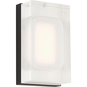 Milley 7 - 277V 9W 1 LED Wall Sconce In Contemporary Style-7 Inches Tall and 2.5 Inches Wide - 1292022