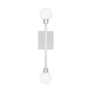 Mara - 277V 11W 2 LED Wall Sconce In Contemporary Style-20.2 Inches Tall and 3.7 Inches Wide - 1292028