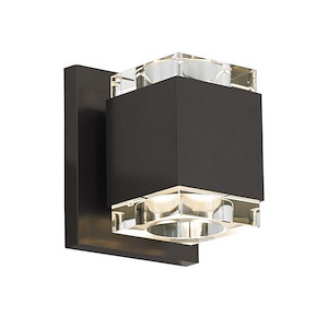 Tech Lighting-Voto-12.4W 1 277V LED Square Wall Sconce In Contemporary Style-5 Inch Tall and 3.9 Inch Wide - 1257843