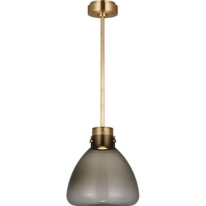 Morgan - 15.2W 1 LED Pendant-12.9 Inch Tall and 12 Inch Wide - 1365623