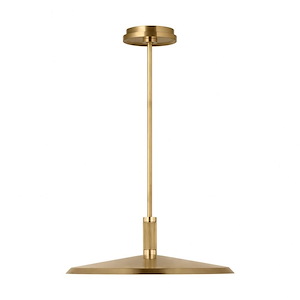 Saucer Direct - 18.6W 1 LED Pendant-6 Inch Tall and 18 Inch Wide