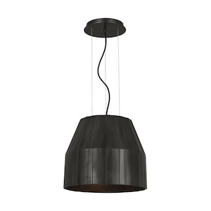 Bling - 30W 1 LED Large Pendant In Contemporary Style-13.9 Inches Tall and 16.2 Inches Wide - 1292065