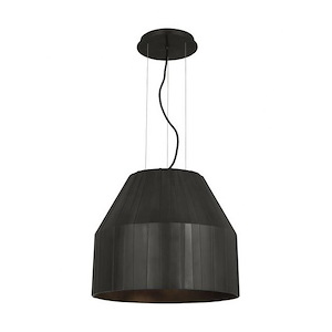 Bling - 30W 1 LED Extra Large Pendant In Contemporary Style-17.1 Inches Tall and 20.2 Inches Wide
