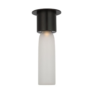 Volver - 11.3W 1 LED Small Flush Mount-10.9 Inches Tall and 4.5 Inches Wide - 1336467