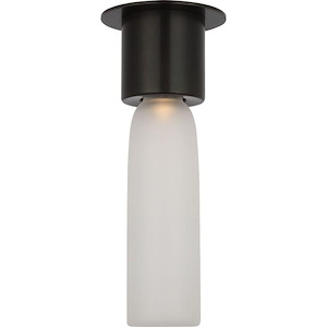 Volver - 11.3W 1 LED Small Flush Mount-10.9 Inches Tall and 4.5 Inches Wide - 1336467