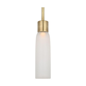 Volver - 11.3W 1 LED Small Pendant-9.7 Inches Tall and 2.5 Inches Wide - 1336576