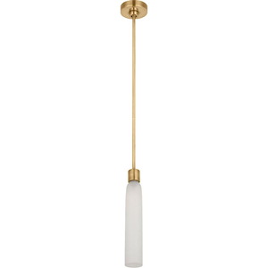 Volver - 11.3W 1 LED Medium Pendant-14.9 Inches Tall and 2.5 Inches Wide - 1336417