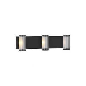 Esfera - 17W 3 LED Large Wall Sconce In Contemporary Style-21 Inches Tall and 3.2 Inches Wide