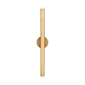 Ebell - 14.4W 2 LED Large Wall Sconce In Contemporary Style-26.1 Inches Tall and 2.8 Inches Wide