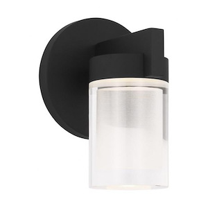 Esfera - 277V 7.8W 1 LED Small Wall Sconce In Contemporary Style-5.9 Inches Tall and 3.9 Inches Wide