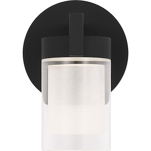 Esfera - 277V 7.8W 1 LED Small Wall Sconce In Contemporary Style-5.9 Inches Tall and 3.9 Inches Wide - 1292084