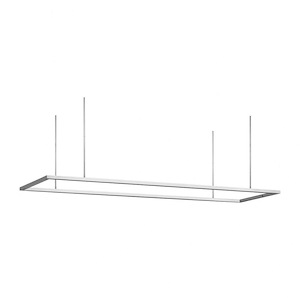 Stagger Halo 84 - 82.4W 1 LED Uplight Linear Suspension-1 Inches Tall and 24 Inches Wide - 277V - 1336420