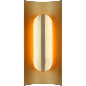 Shielded - 11.2W 1 LED Medium Wall Sconce-18 Inches Tall and 3.7 Inches Wide - 1336511