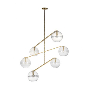 Lowing - 6 Light Grande Chandelier-52.9 Inches Tall and 48.6 Inches Wide - 1336635