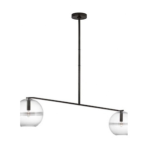 Lowing - 2W 2 LED Medium Wide Chandelier-27.6 Inches Tall and 10.5 Inches Wide - 1336543