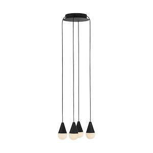 Cupola - 4.3W 4 LED Chandelier-4.7 Inches Tall and 10.5 Inches Wide - 1336580