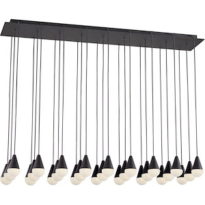 Cupola - 4.3W 27 LED Chandelier-4.7 Inches Tall and 12.7 Inches Wide - 277V - 1336442