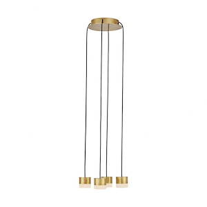 Gable - 4.3W 4 LED Chandelier-2.2 Inches Tall and 10.4 Inches Wide - 1336636