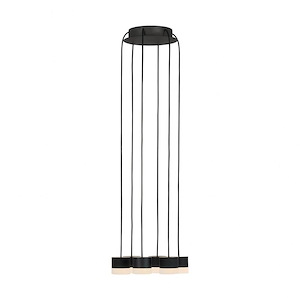 Gable - 4.3W 6 LED Chandelier-2.2 Inches Tall and 10.4 Inches Wide - 1336429