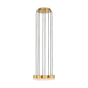 Gable - 4.3W 8 LED Chandelier-2.2 Inches Tall and 10.4 Inches Wide - 1336486