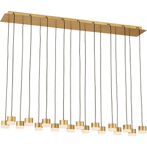Gable - 4.3W 18 LED Chandelier-2.2 Inches Tall and 10.9 Inches Wide - 1336470