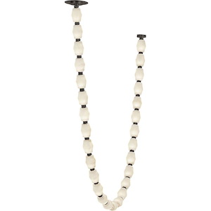 Collier 84 - 28.7W 1 LED Chandelier-93.1 Inches Tall and 2 Inches Wide - 1336548