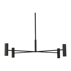 Ponte - 62W 8 LED Large Chandelier-5.2 Inches Tall and 36 Inches Wide - 1336607