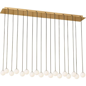 Orbet - 82.8W 18 LED Chandelier-3.1 Inch Tall and 11.2 Inch Wide - 1365751