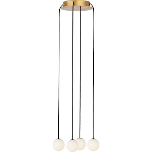Orbet - 18.4W 4 LED Chandelier-3.1 Inch Tall and 10.7 Inch Wide - 1365702