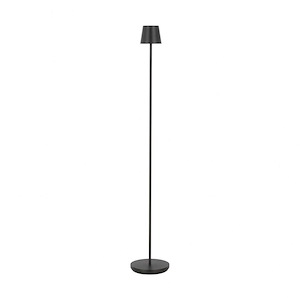 Nevis - 2.2W 1 LED Medium Rechargeable Floor Lamp-49 Inches Tall and 8 Inches Wide - 1336473