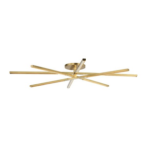 Cityscape - 88.7W 8 LED X-Grande Flush Mount-5.1 Inches Tall and 60.3 Inches Wide - 1336551