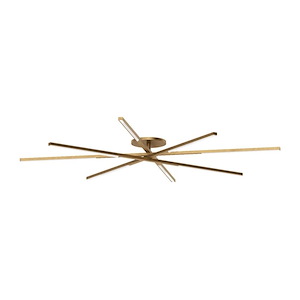 Cityscape - 79.2W 8 LED Grande Flush Mount-5.1 Inches Tall and 47.8 Inches Wide - 1336459