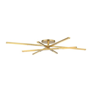 Cityscape - 47.5W 8 LED Medium Flush Mount-5.1 Inches Tall and 36.4 Inches Wide - 1336460