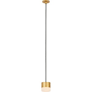 Gable - 4.3W 1 LED Port Alone Pendant-2.2 Inches Tall and 2.5 Inches Wide - 1336691