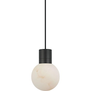 Mina - 9W 1 LED Small Pendant-7.6 Inches Tall and 5 Inches Wide - 1336463