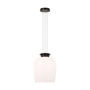 Vetro - 16.2W 1 LED Pendant-26.9 Inch Tall and 21.3 Inch Wide