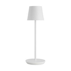 Nevis - 2.2W 1 LED Accent Rechargeable Table Lamp-14.6 Inches Tall and 5.1 Inches Wide