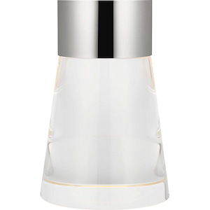 Caspe - 2.2W 1 LED Rechargeable Table Lamp-7.6 Inch Tall and 5 Inch Wide - 1365705