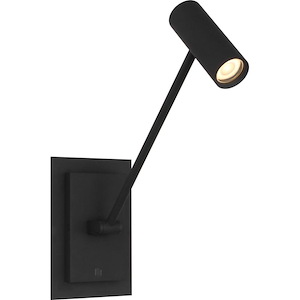 Ponte - 8.4W 1 LED Small Task Wall Sconce In Contemporary Style-5 Inches Tall and 12.6 Inches Wide - 1292044