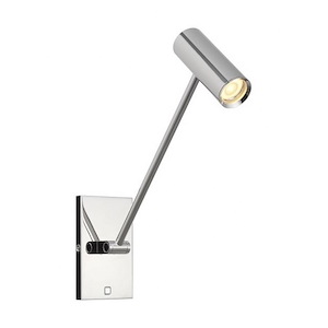 Ponte - 8.4W 1 LED Small Task Wall Sconce In Contemporary Style-5 Inches Tall and 12.6 Inches Wide - 1292044