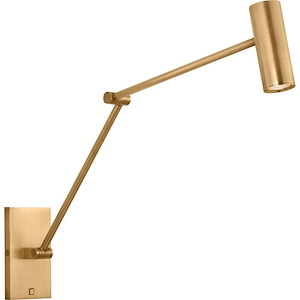 Ponte - 8.4W 1 LED Medium Task Wall Sconce In Contemporary Style-14.7 Inches Tall and 22.6 Inches Wide - 1292061