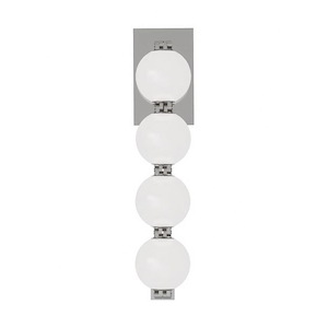 Perle 15 - 5.6W 1 LED Wall Sconce In Contemporary Style-14.8 Inches Tall and 3 Inches Wide